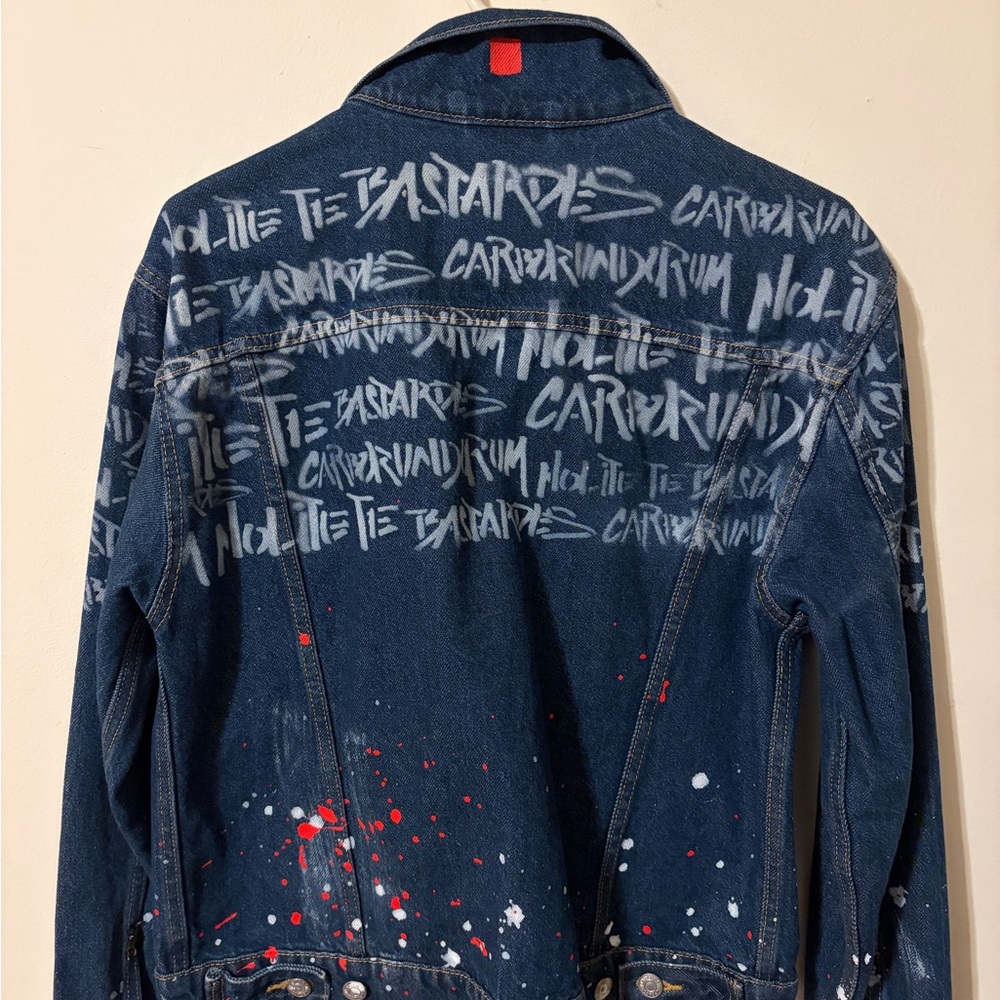 Levi’s limited edition Handmaid’s Tale denim jacket with art